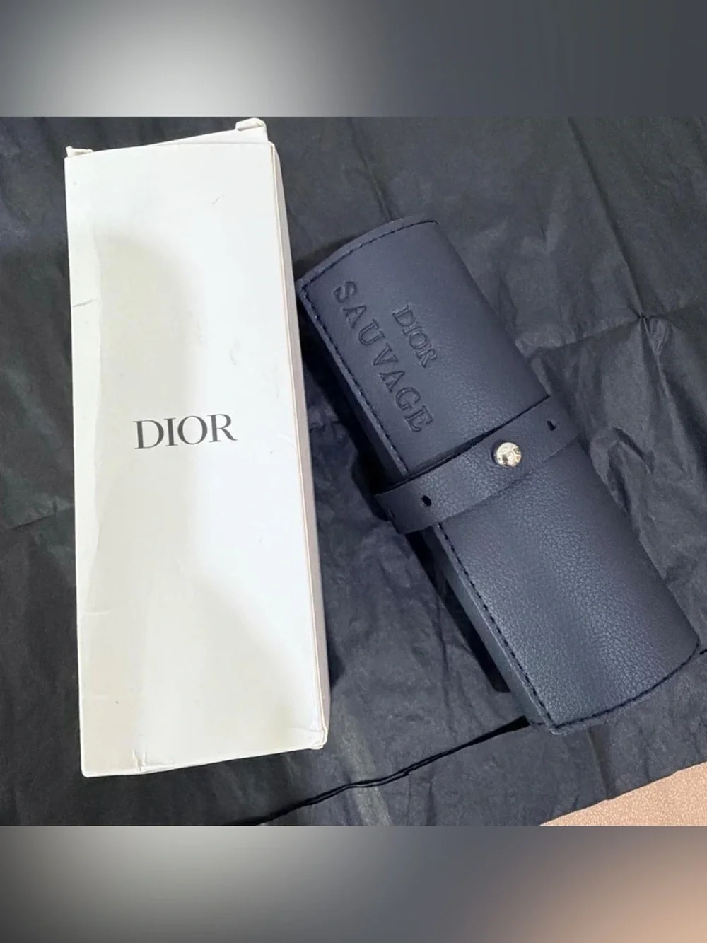 Dior Pouch Travel Case For Bottle of Dior Sauvage Parfum